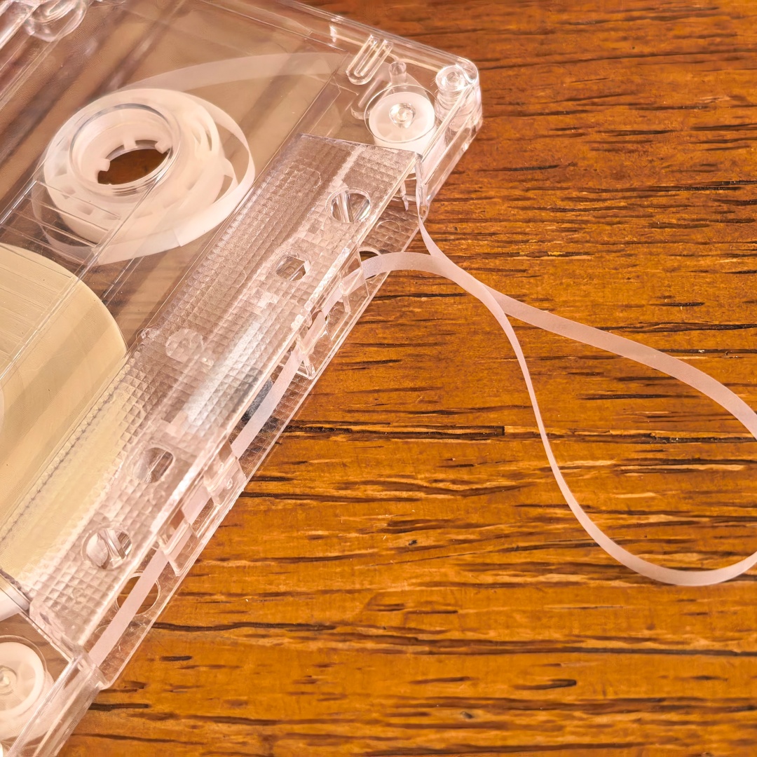Cassette Tape Head - Cassette Leader Tape 3.81mm （50 meter）
