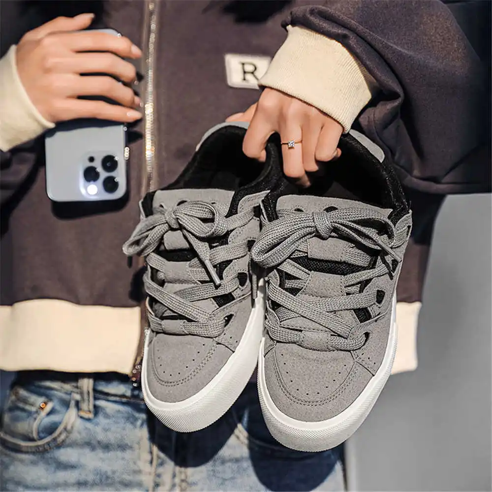 Vintage Collectible Stores - With Lacing Hiphop Women's School Shoes