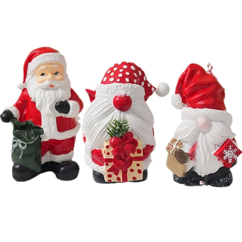 Christmas Santa Resin Ornament - Vintage Collectible Santa ulasan dan harga