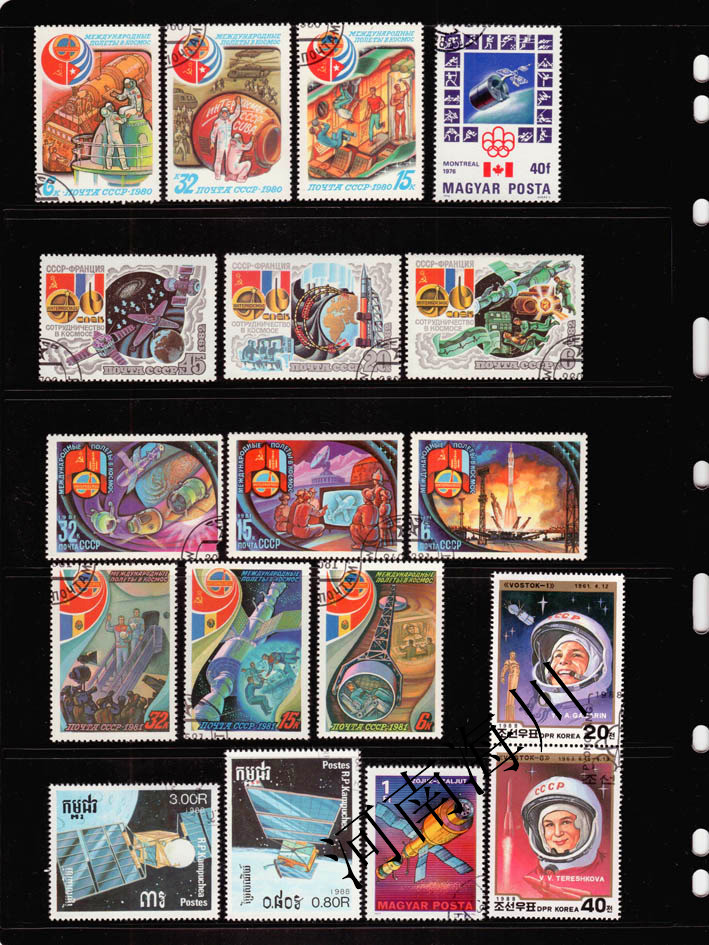 100 Different Outer Space Stam - Collectible Vintage Postage Stamps ulasan dan harga