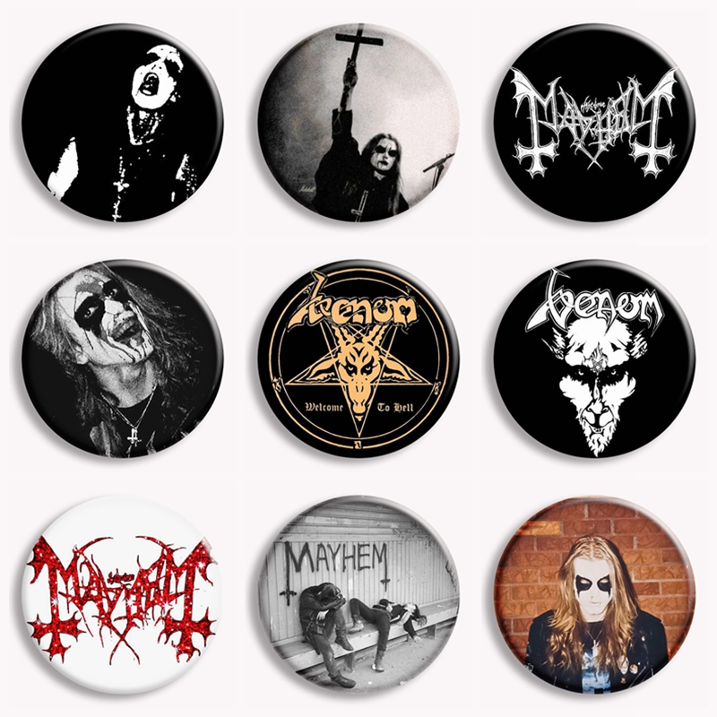 Rock Mayhem Band Soft Button P - Vintage Collectible Accessories ulasan dan harga