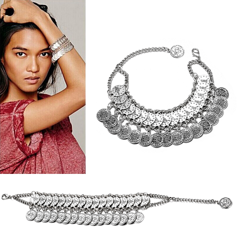 Ethnic Boho Handmade Chain Adj - Vintage Collectible Coins ulasan dan harga