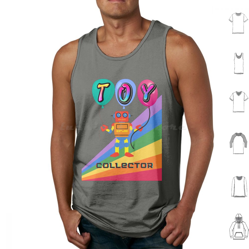 Toy Collector Tank Tops Print  - Vintage Collectibles Toys ulasan dan harga