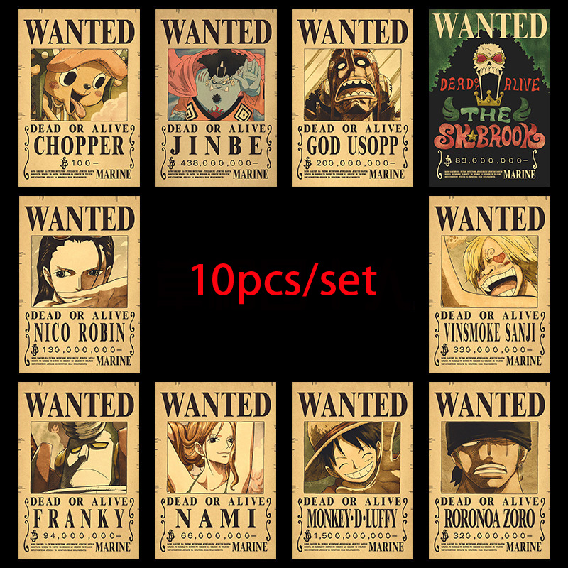 10pcs Anime One Piece Luffy 3  - Vintage Collectibles Toys ulasan dan harga