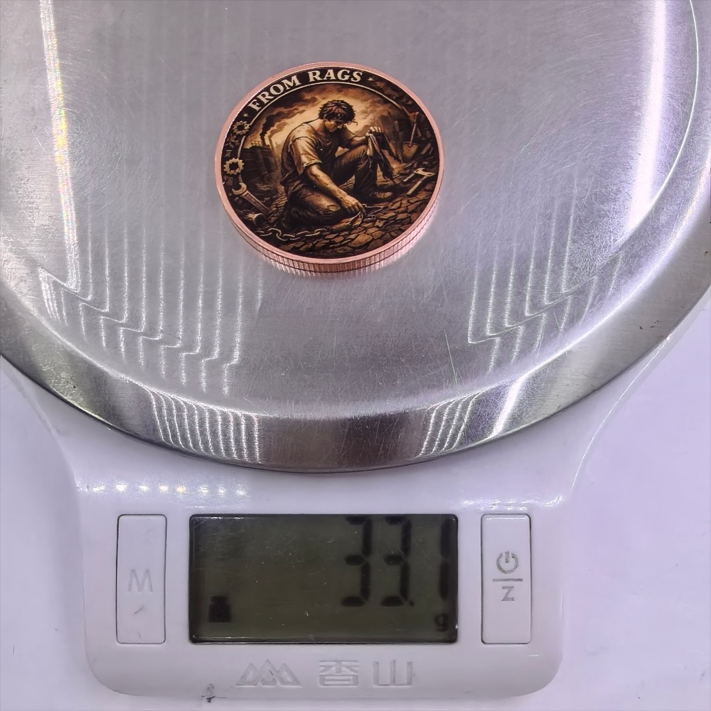 From Rags To Riches Theme .999 - Vintage Collectible Coins ulasan dan harga