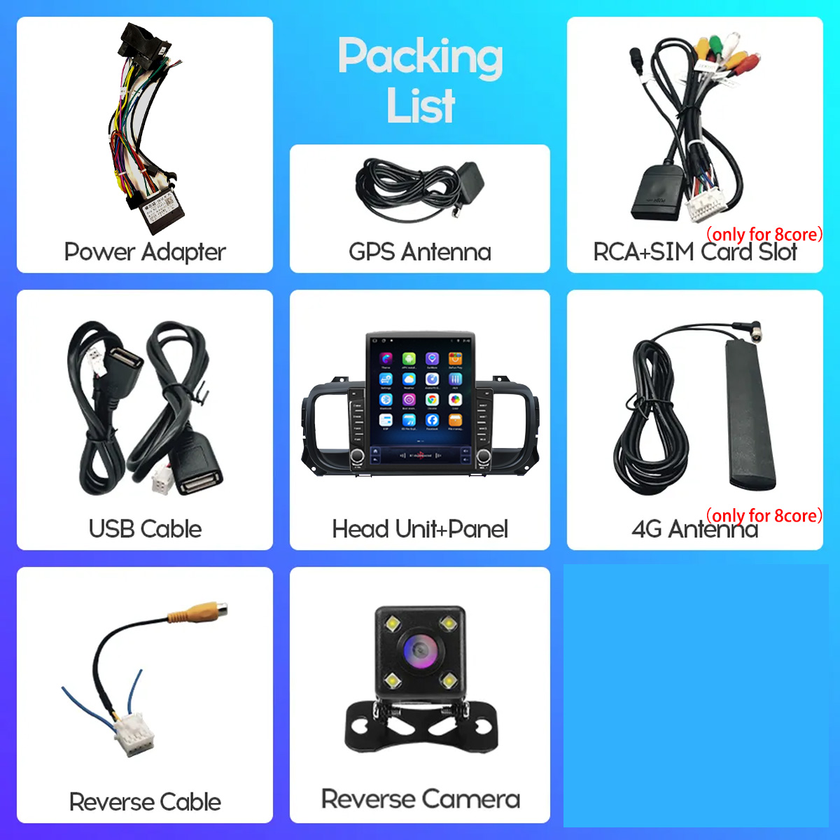 8Core 8+128G Carplay Auto Car  - Cassette Tape Head ulasan dan harga