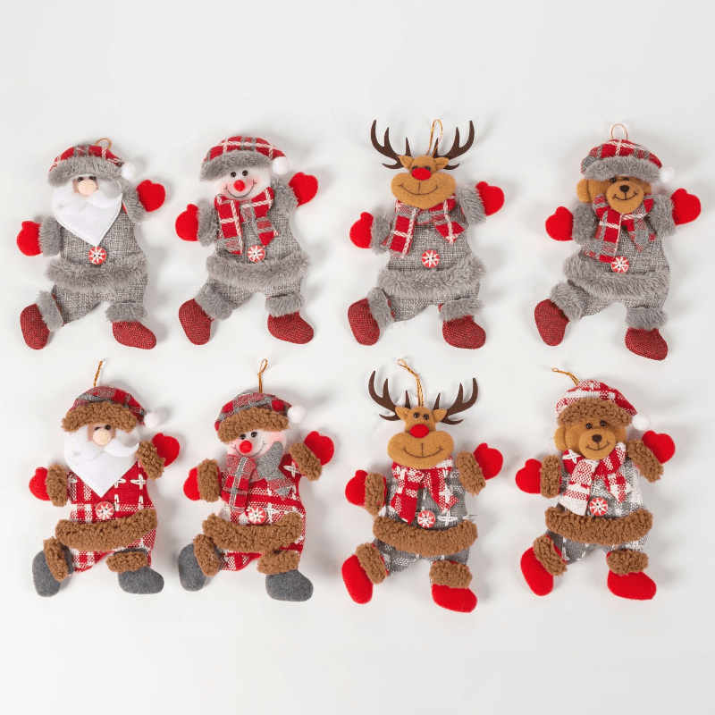 3-Piece Set of Randomly Styled - Vintage Collectible Santa ulasan dan harga