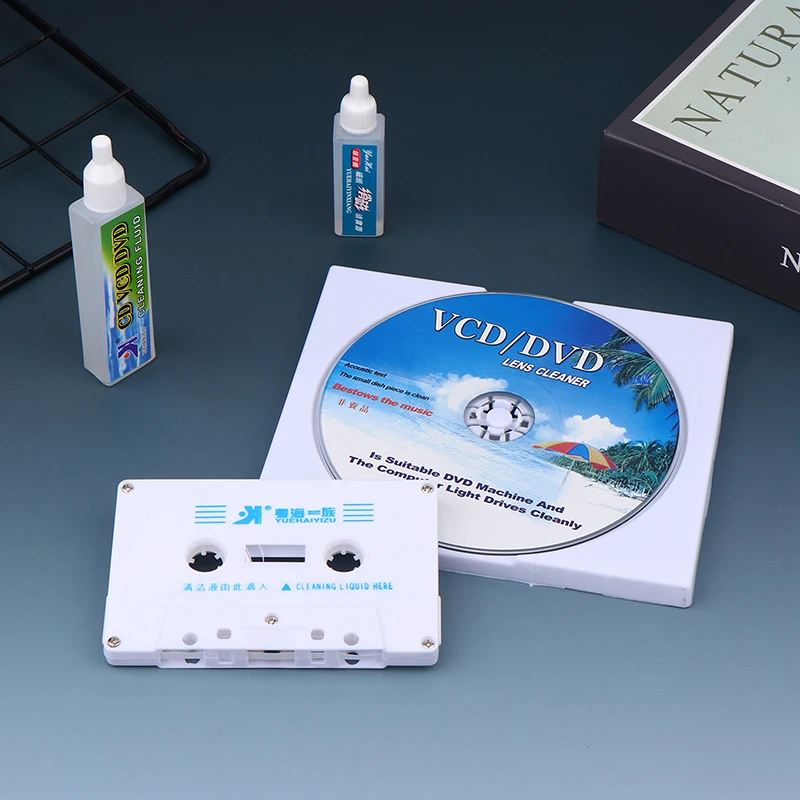 CD VCD DVD Player Lens Cleaner - Cassette Tape Head ulasan dan harga