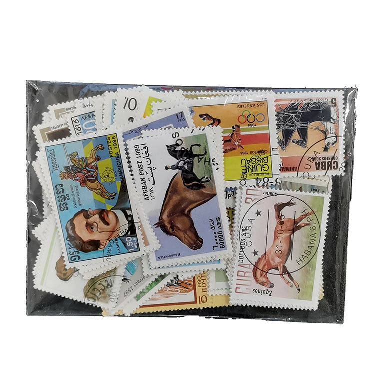 100 Different Horse Stamps No  - Collectible Vintage Postage Stamps ulasan dan harga