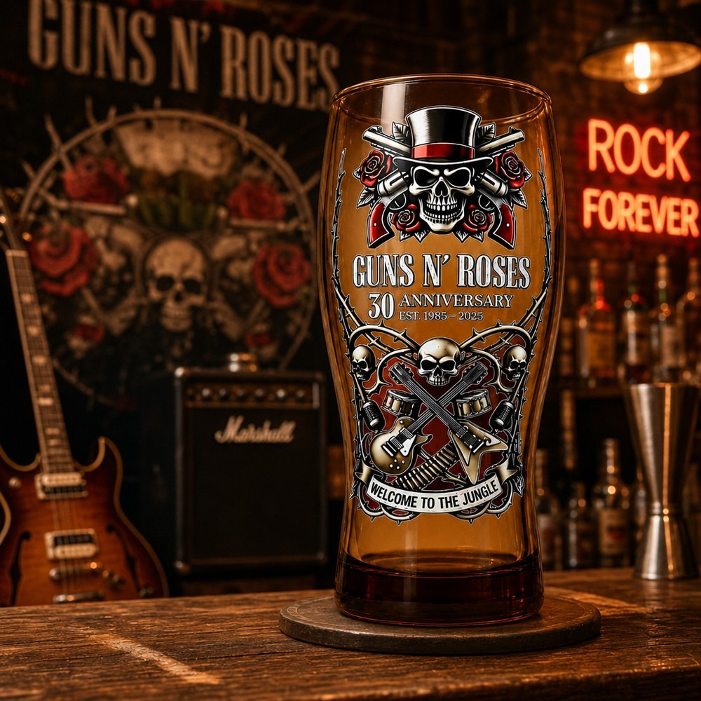 Guns N' Roses Memorial Beer Mu - Vintage Collectible Guns ulasan dan harga