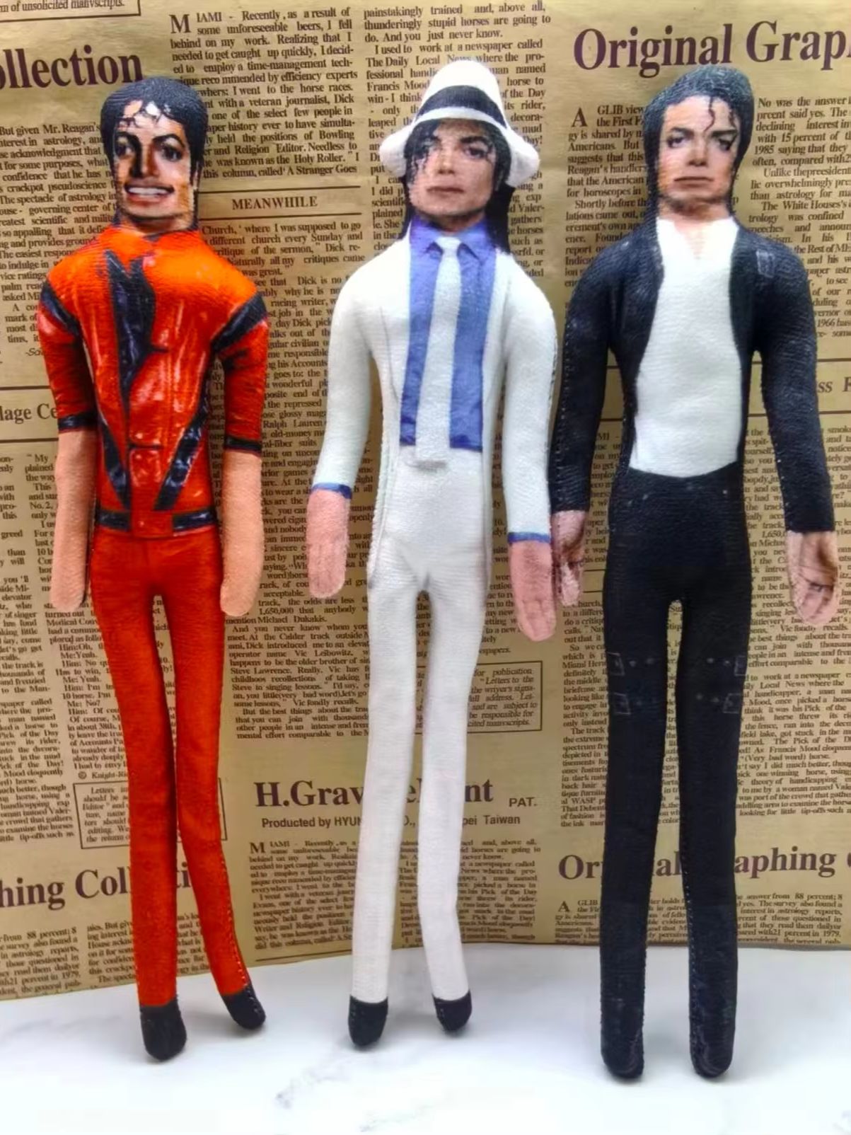 Vintage MJ Michael Jackson Cos - Vintage Toys Collection ulasan dan harga