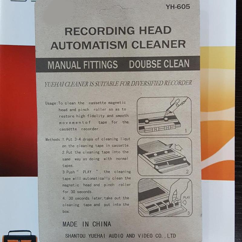Cassette Tape Head Cleaner Dem - Cassette Tape Head ulasan dan harga