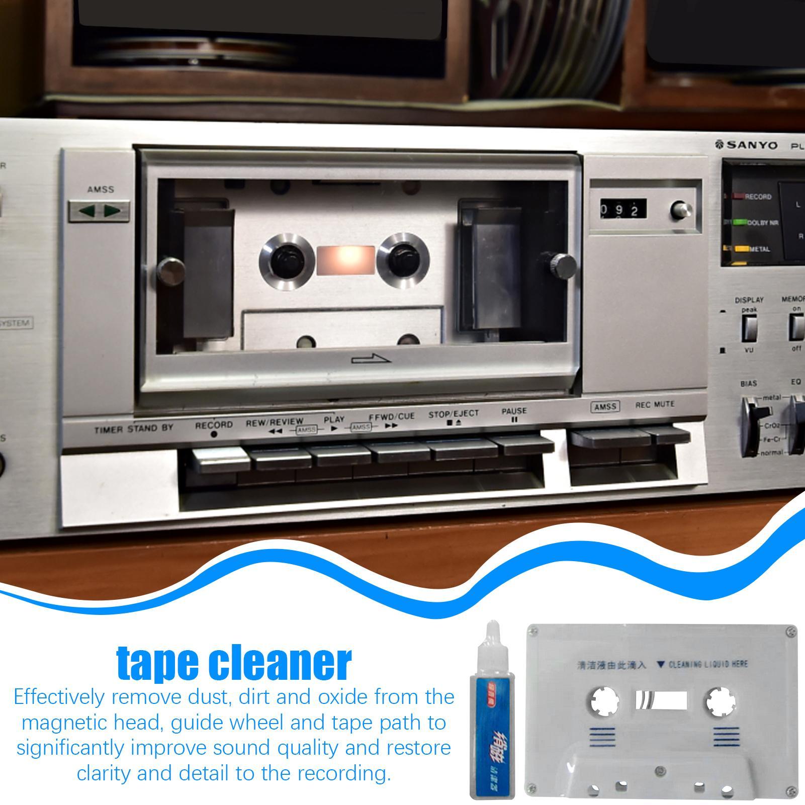 Cassette Tape For Head Cleaner - Cassette Tape Head ulasan dan harga