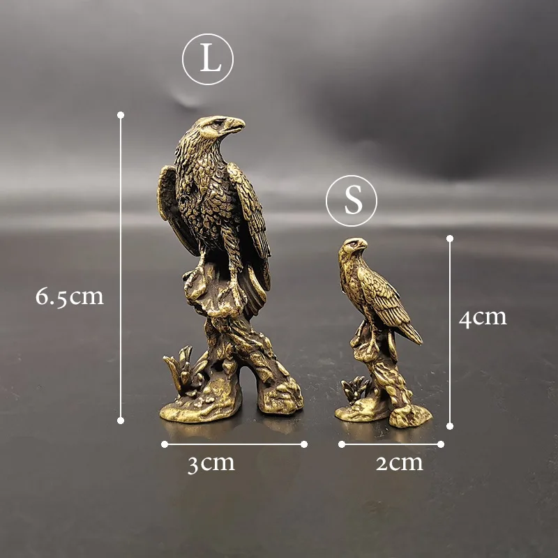 New Brass Eagle Statue Vintage - Vintage Toys Collection ulasan dan harga