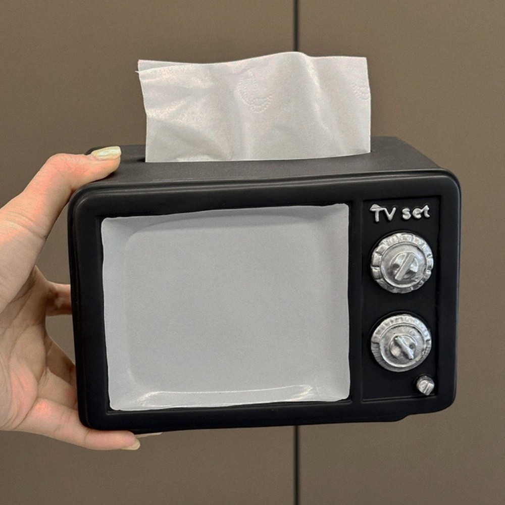 Anti Drop Vintage TV Tissue Bo - Vintage Collectible Ornaments ulasan dan harga