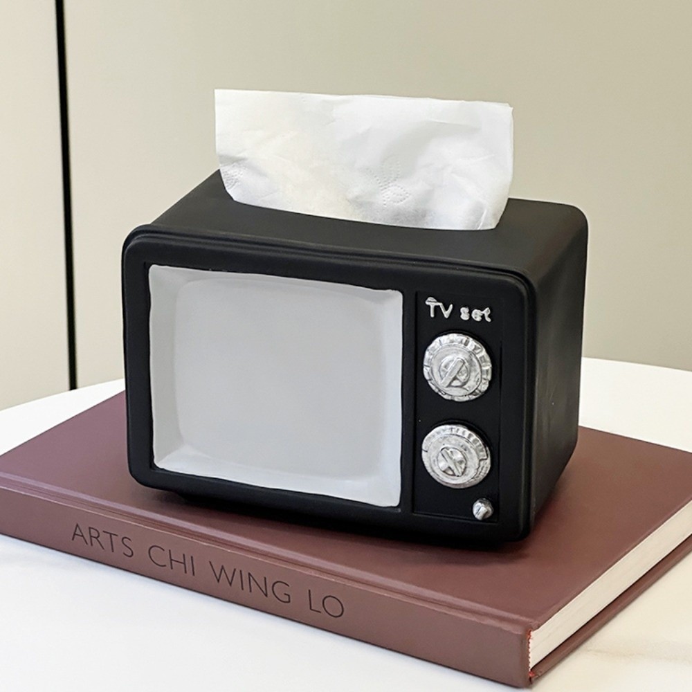 Anti Drop Vintage TV Tissue Bo - Vintage Collectible Ornaments ulasan dan harga