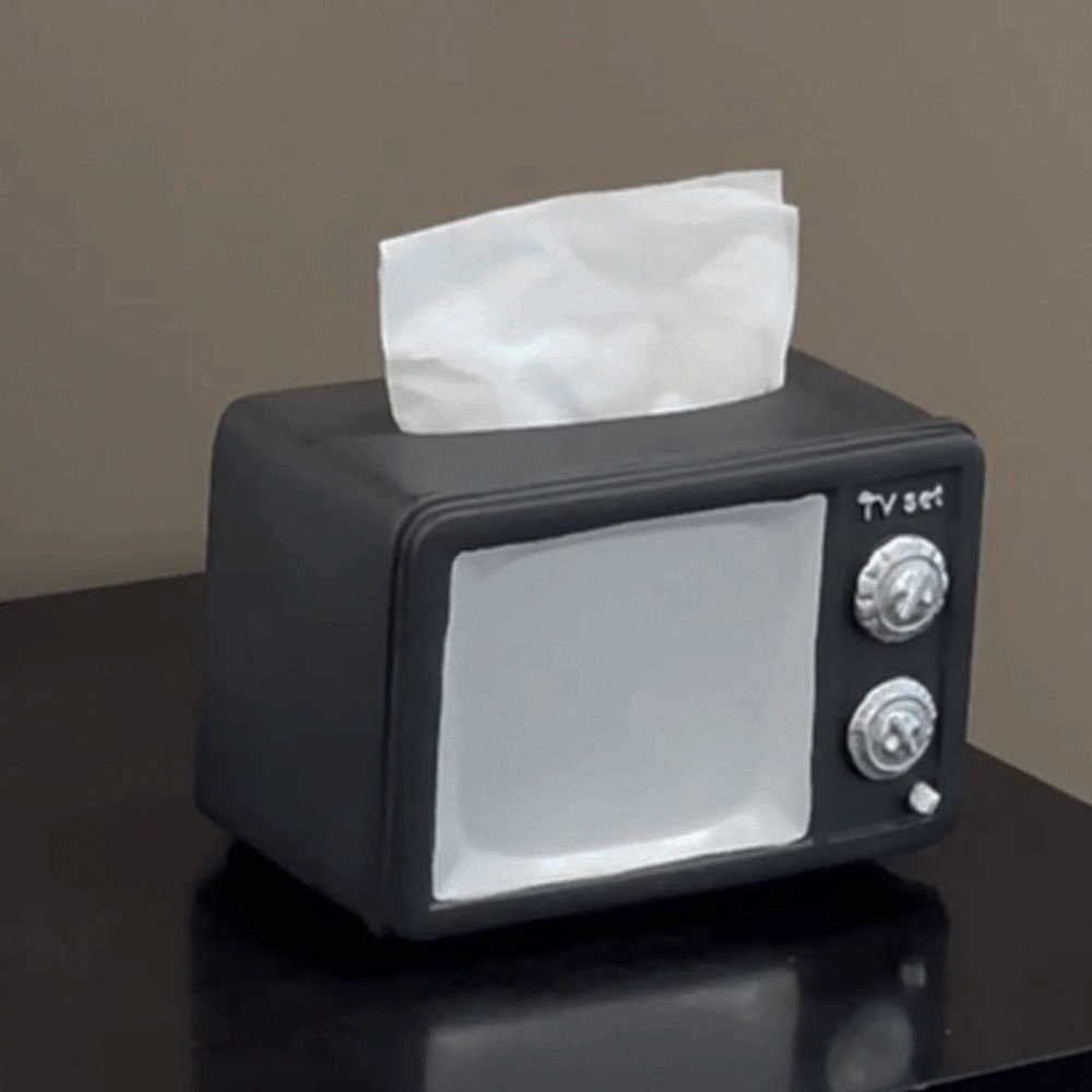 Anti Drop Vintage TV Tissue Bo - Vintage Collectible Ornaments ulasan dan harga