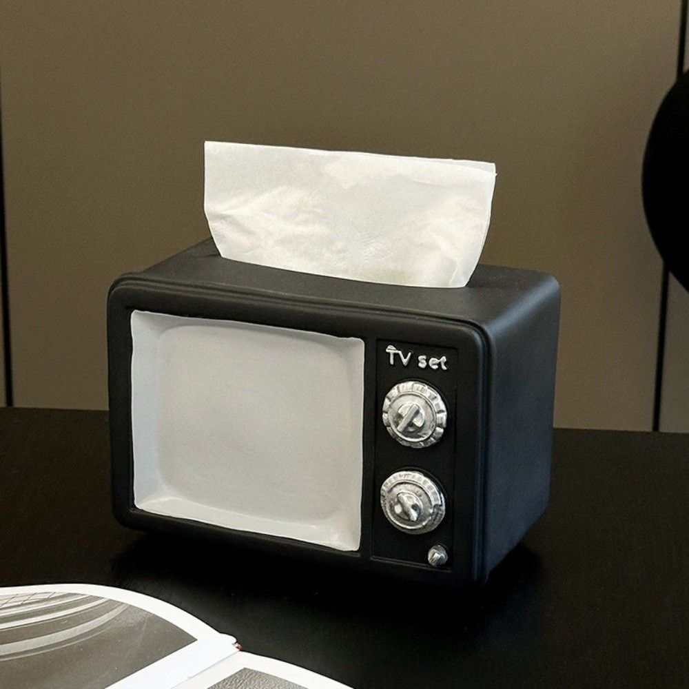 Anti Drop Vintage TV Tissue Bo - Vintage Collectible Ornaments ulasan dan harga
