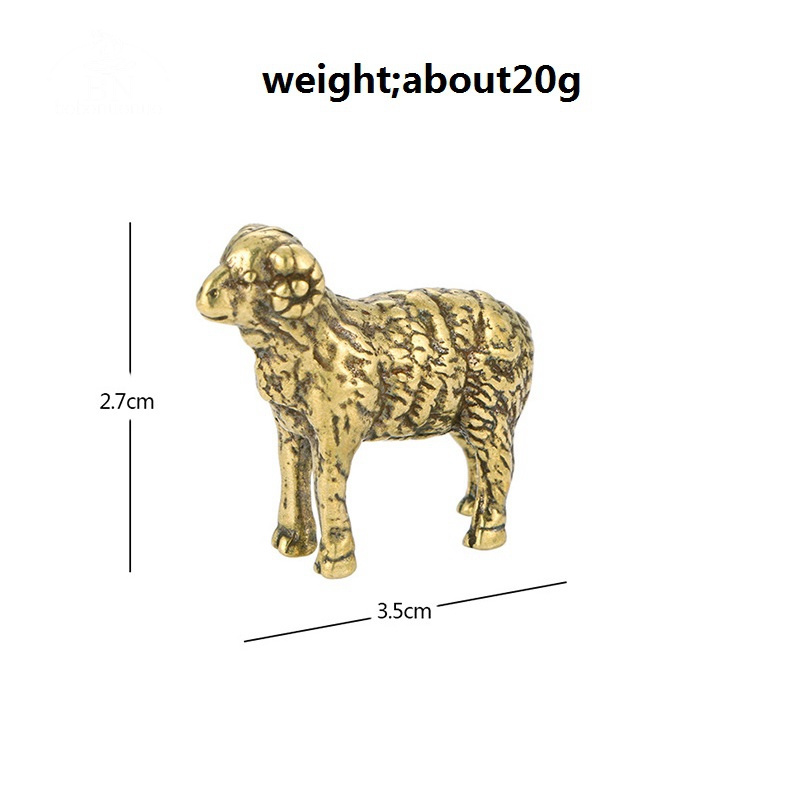Vintage Brass Goat Figurine Mi - Vintage Collectible Ornaments ulasan dan harga