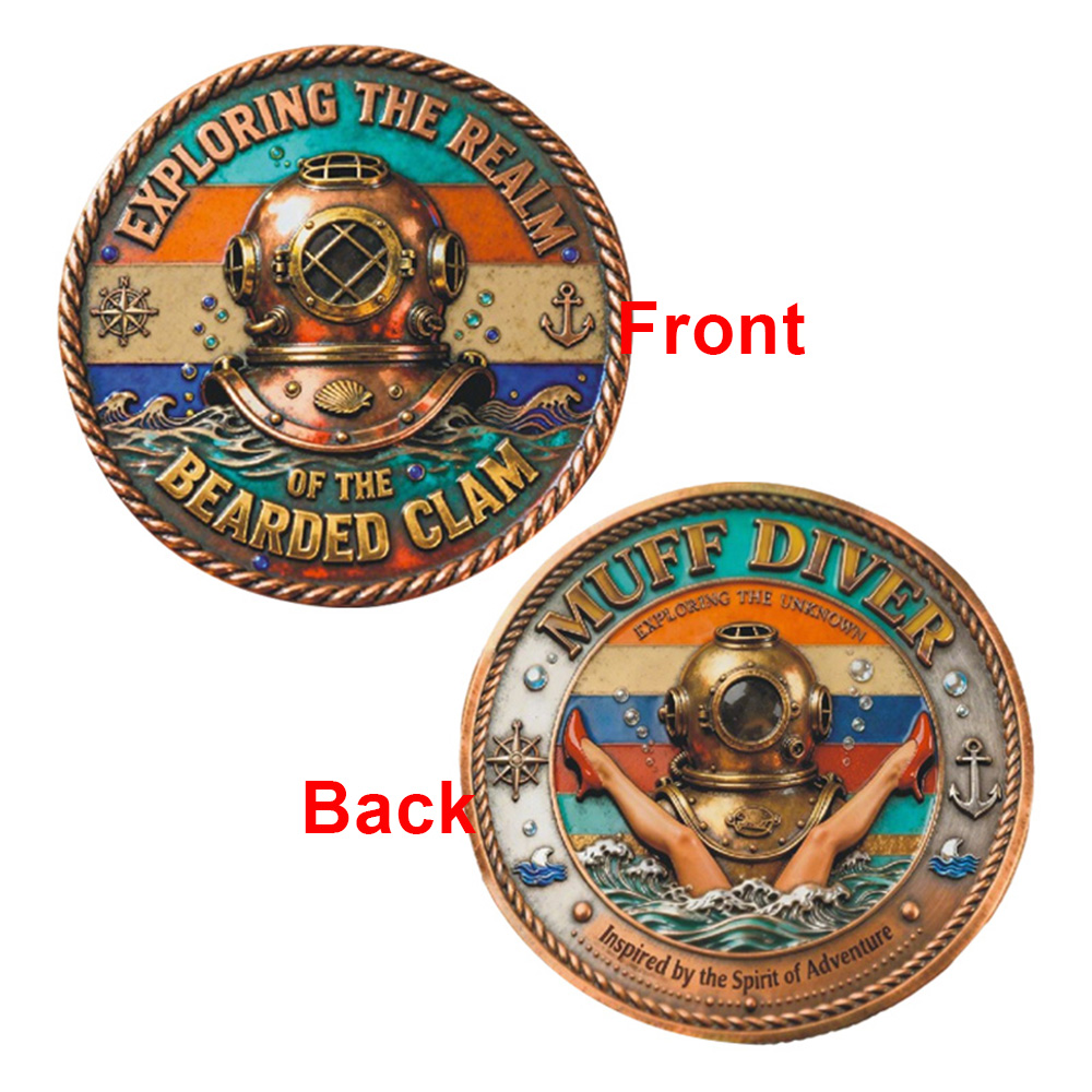 5pcs Vintage Diving Helmet Nau - Vintage Collectible Coins ulasan dan harga