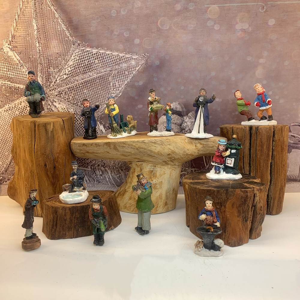 Vintage Victorian Winter Town  - Vintage Collectible Ornaments ulasan dan harga