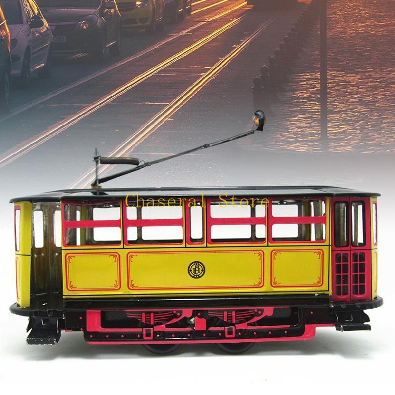 E7CE Retro Wind Up Tram Cable  - Vintage Collectibles Toys ulasan dan harga