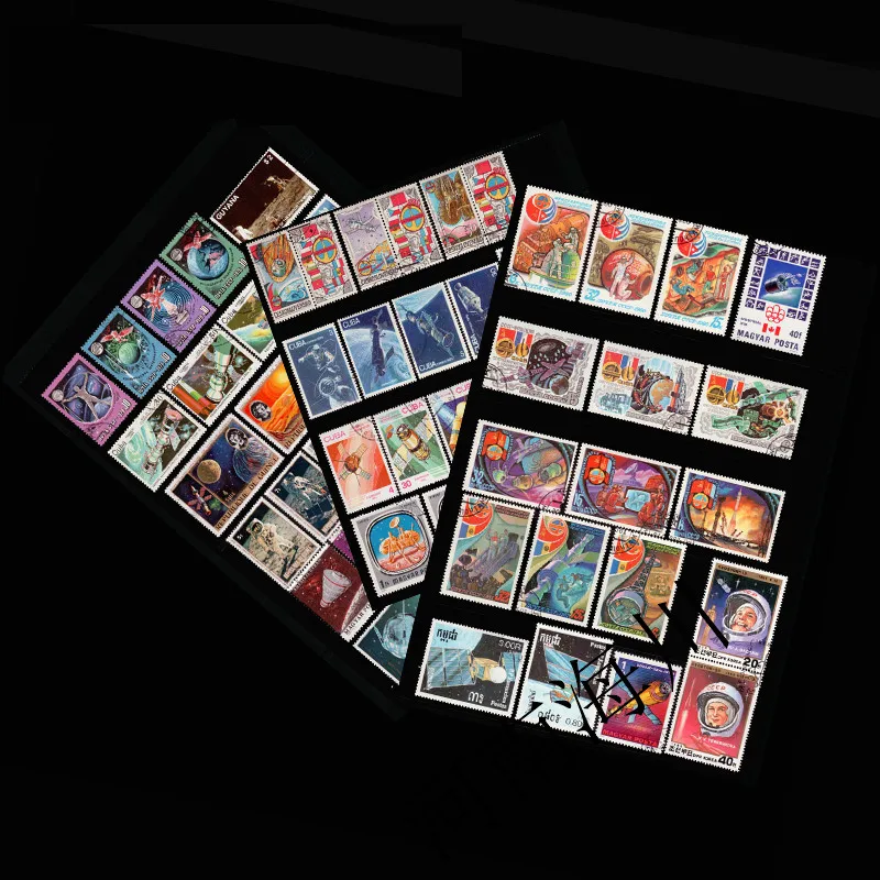100 Different Outer Space Stam - Collectible Vintage Postage Stamps ulasan dan harga