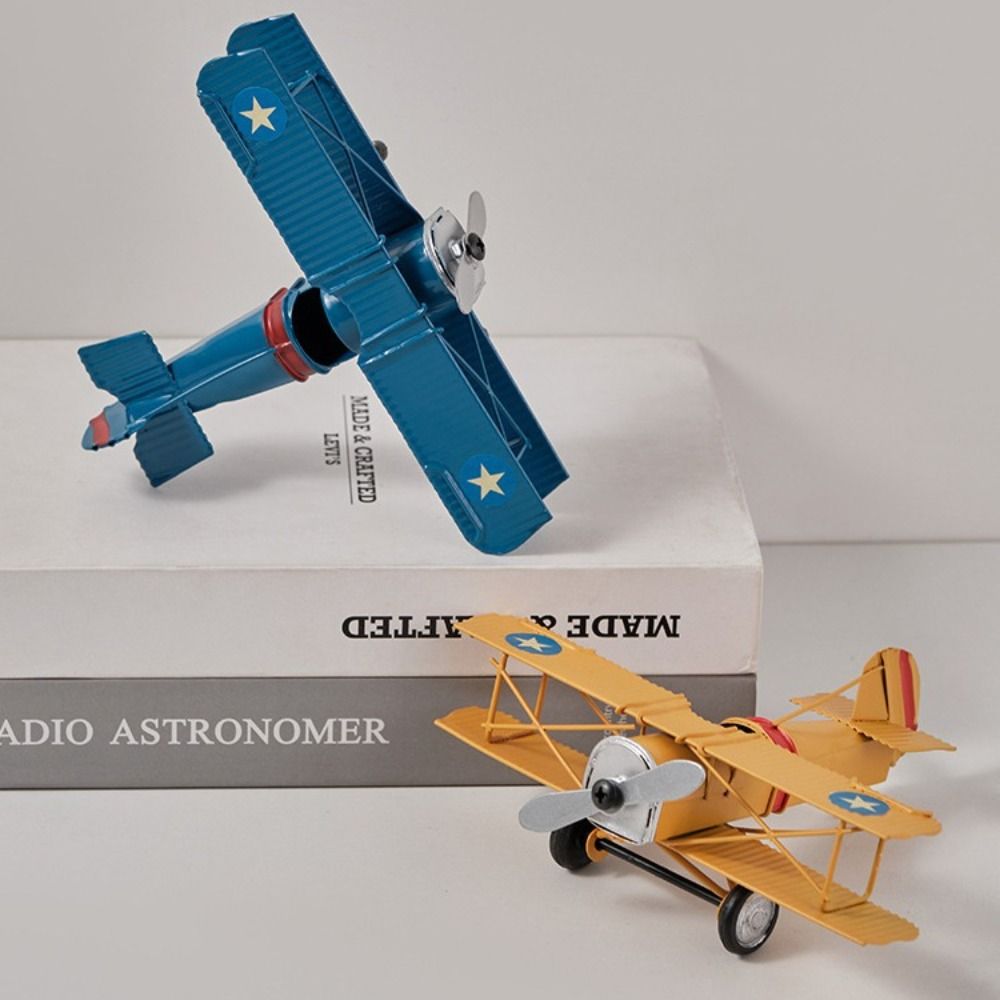 Retro Iron Vintage Airplane Mo - Vintage Collectible Ornaments ulasan dan harga