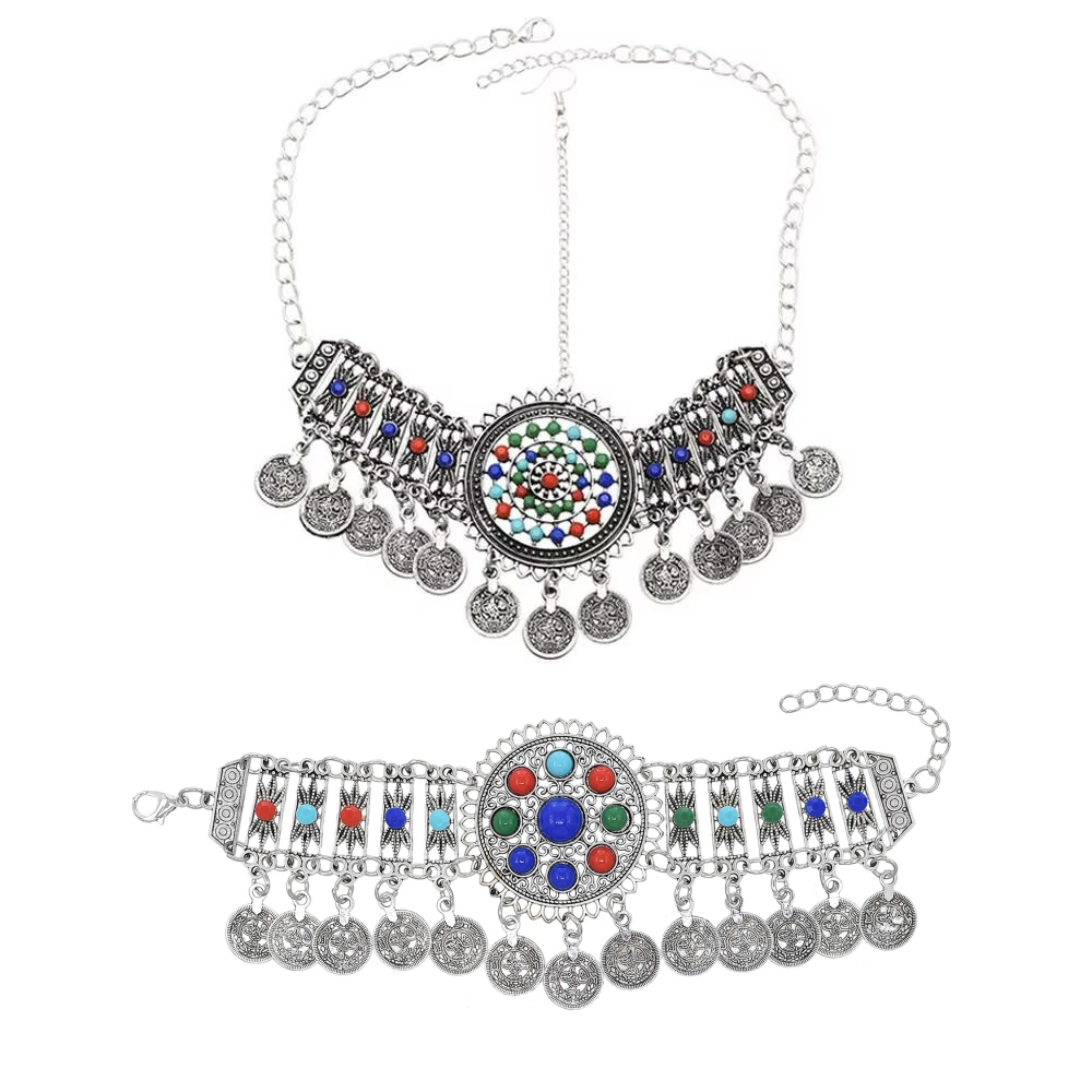 Pakistan Ethnic Colorful Bead  - Vintage Collectible Coins ulasan dan harga