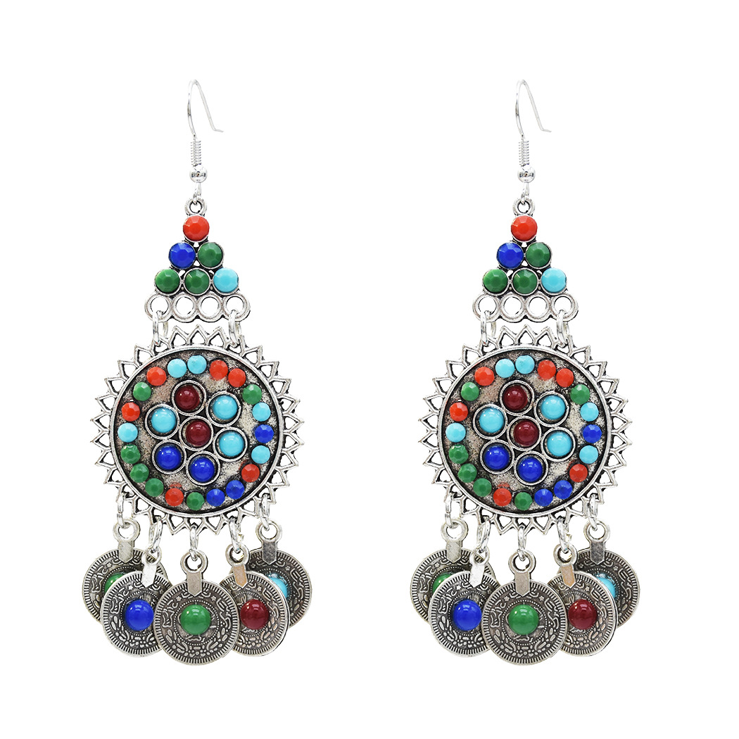 Pakistan Ethnic Colorful Bead  - Vintage Collectible Coins ulasan dan harga