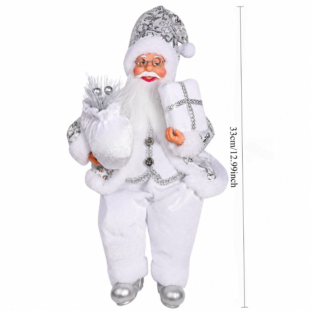 1pc White Santa Claus Decorati - Vintage Collectible Santa ulasan dan harga