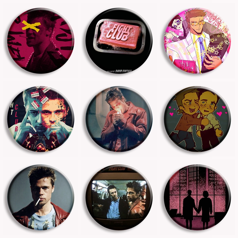 Retro Classic Movie Fight Club - Vintage Collectible Accessories ulasan dan harga
