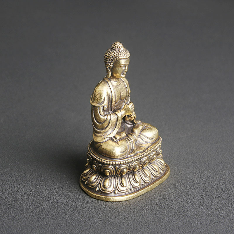 Vintage Pure Brass Vairocana B - Vintage Collectible Ornaments ulasan dan harga