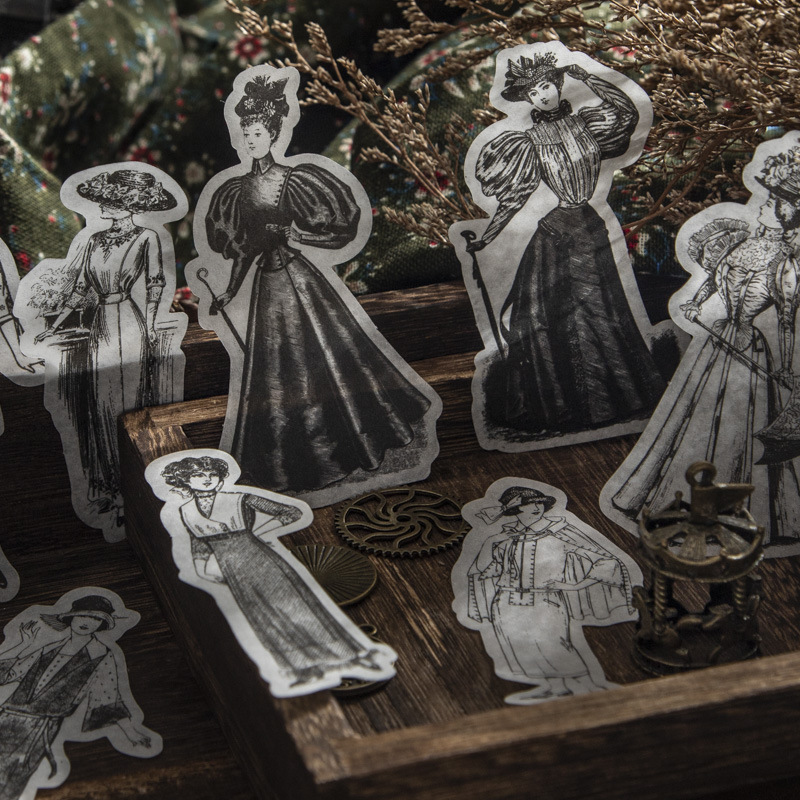 1pack/100pcs Vintage Black Whi - Vintage Toys Collection ulasan dan harga