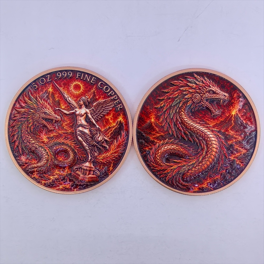 5oz .999 Fine Copper Mexico Li - Vintage Collectible Coins ulasan dan harga