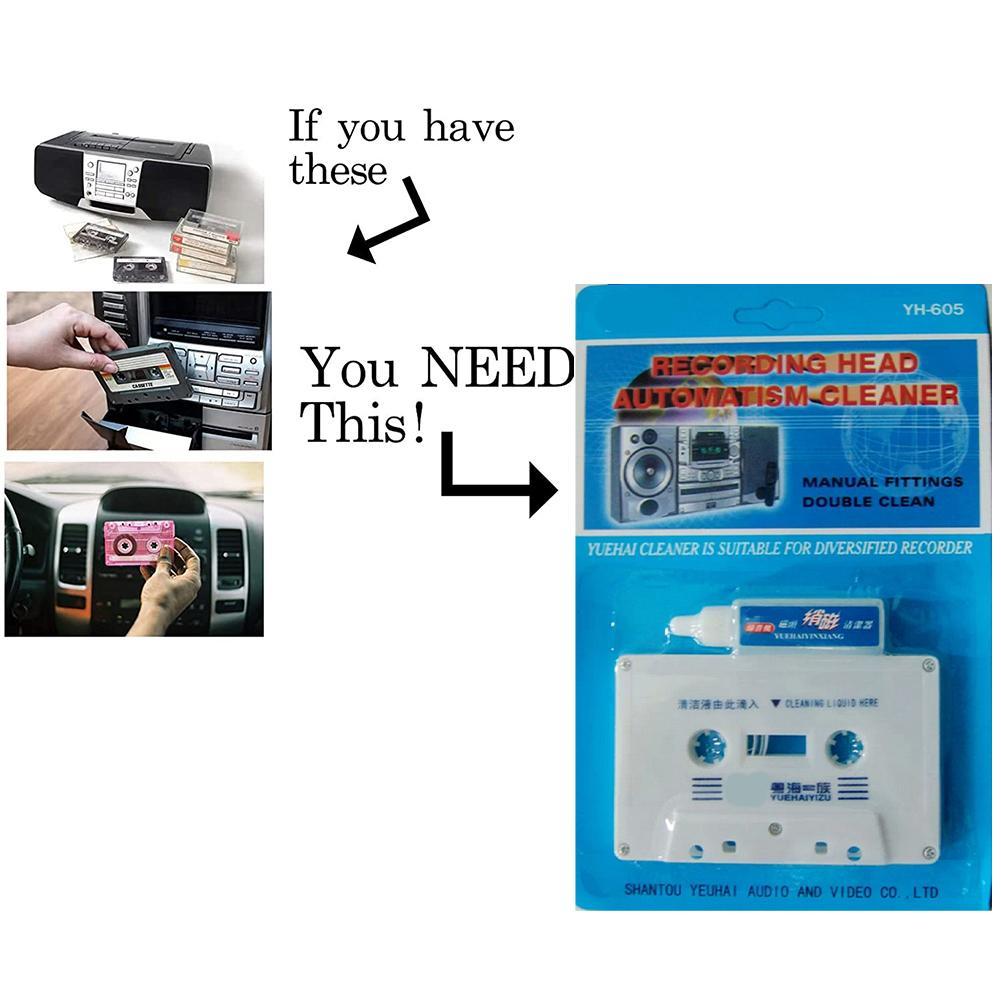 Car Cassetteadaptor Line Audio - Cassette Tape Head ulasan dan harga